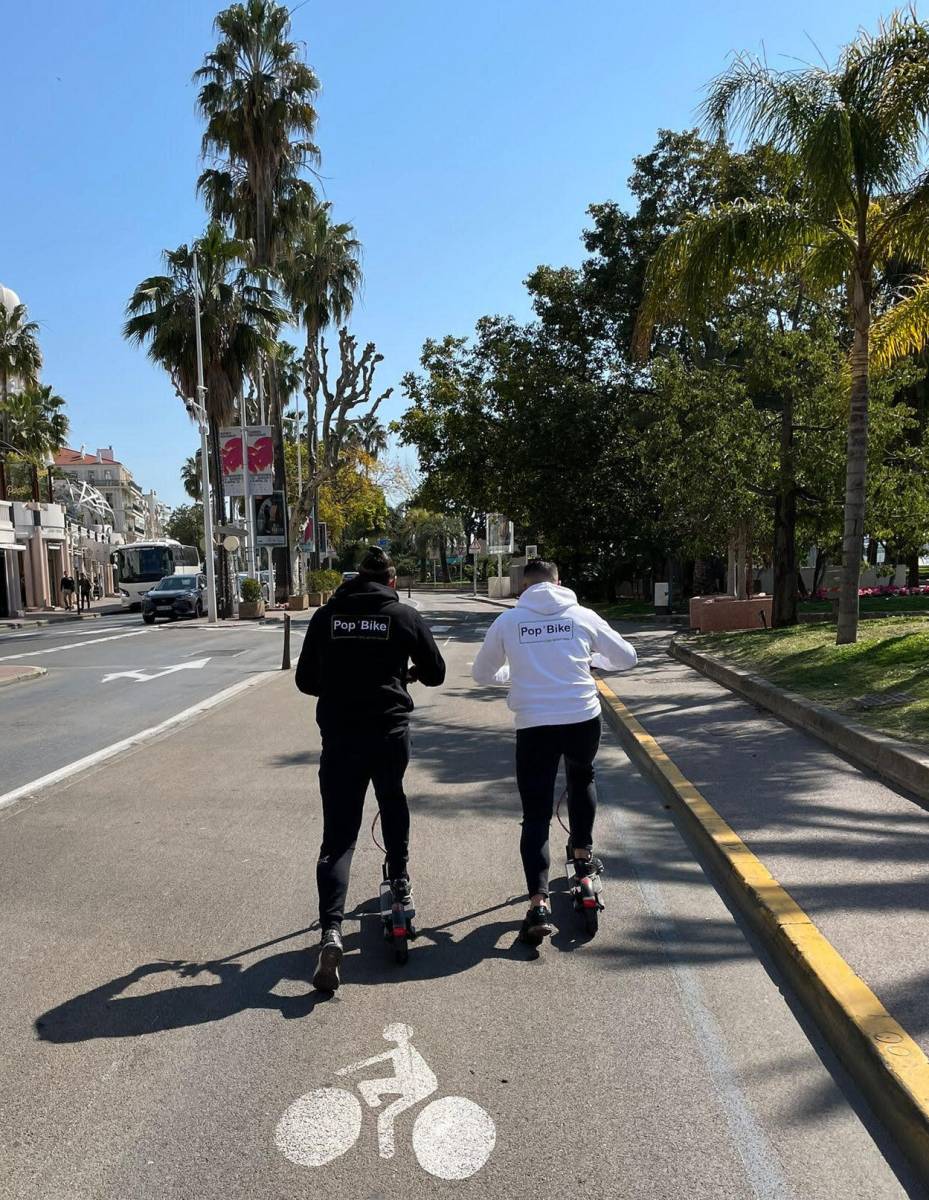 louer une trottinette à Antibes