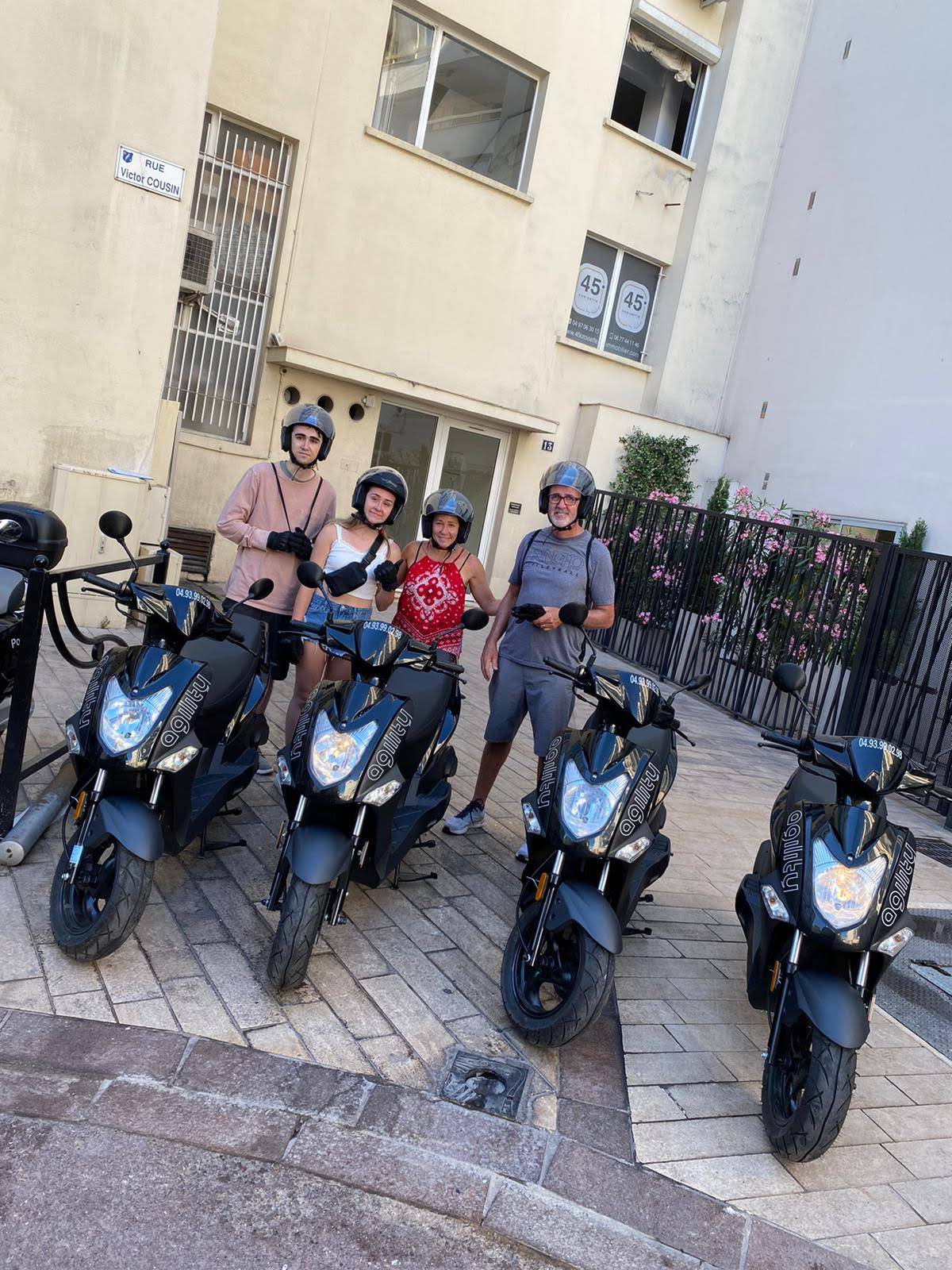louer un scooter à Mandelieu la Napoule