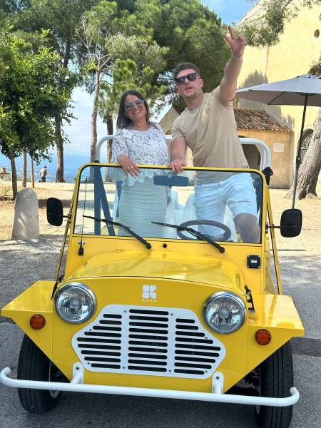 Location de mini moke pour un mariage chic et glamour
